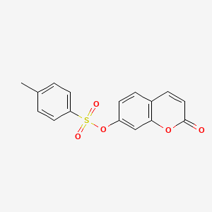 molecular formula C16H12O5S B5131905 2-OXO-2H-CHROMEN-7-YL 4-METHYL-1-BENZENESULFONATE 