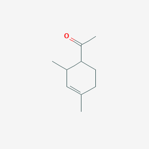 molecular formula C10H16O B051324 1-(2,4-Dimethylcyclohex-3-en-1-yl)ethanone CAS No. 117933-60-5