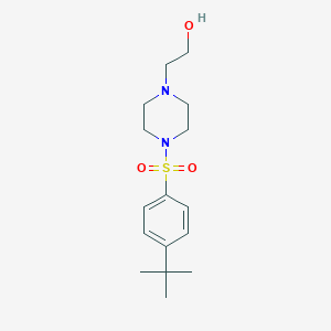 2-(4-((4-(Tert-butyl)phenyl)sulfonyl)piperazin-1-yl)ethanol
