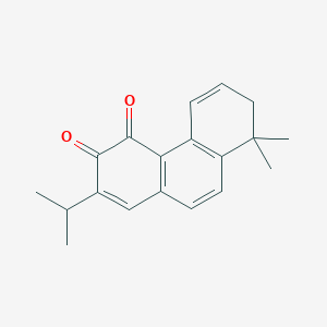 molecular formula C19H20O2 B051329 Dehydromiltirone CAS No. 116064-77-8