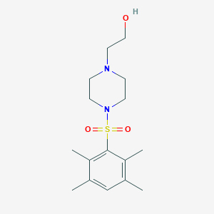 2-{4-[(2,3,5,6-Tetramethylphenyl)sulfonyl]-1-piperazinyl}ethanol
