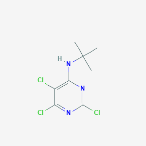 molecular formula C8H10Cl3N3 B5135674 N-tert-butyl-2,5,6-trichloropyrimidin-4-amine 