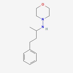 molecular formula C14H22N2O B5135869 N-(1-methyl-3-phenylpropyl)-4-morpholinamine 