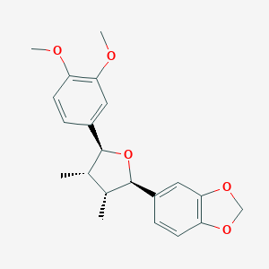 molecular formula C21H24O5 B051360 futokadsurin C CAS No. 852459-91-7
