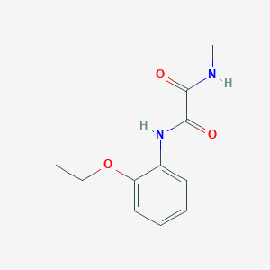 molecular formula C11H14N2O3 B5136448 N'-(2-ETHOXYPHENYL)-N-METHYLETHANEDIAMIDE 