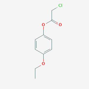 molecular formula C10H11ClO3 B051365 4-Ethoxyphenyl chloroacetate CAS No. 119929-85-0