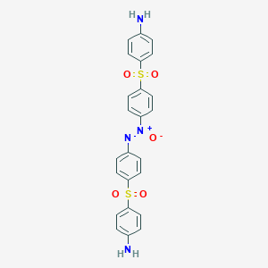 molecular formula C24H20N4O5S2 B051372 Azoxydapsone CAS No. 35040-12-1