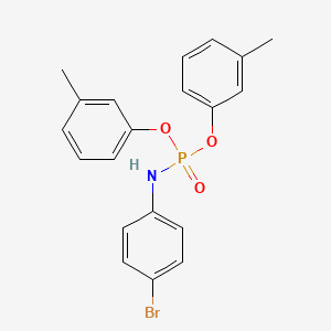 molecular formula C20H19BrNO3P B5137541 N-bis(3-methylphenoxy)phosphoryl-4-bromoaniline 