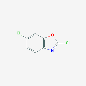 molecular formula C7H3Cl2NO B051379 2,6-Dichlorobenzoxazole CAS No. 3621-82-7