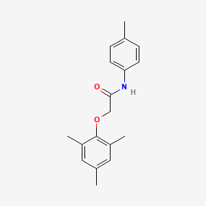 molecular formula C18H21NO2 B5138284 N-(4-methylphenyl)-2-(2,4,6-trimethylphenoxy)acetamide CAS No. 382597-98-0