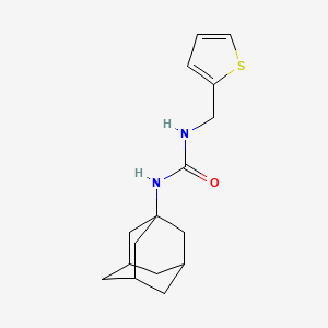 molecular formula C16H22N2OS B5138797 N-(1-ADAMANTYL)-N'-(2-THIENYLMETHYL)UREA 