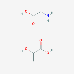 2-Aminoacetic acid; 2-hydroxypropanoic acid