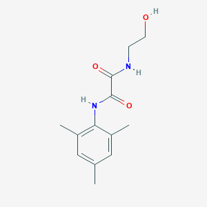 molecular formula C13H18N2O3 B5138975 N-(2-hydroxyethyl)-N'-(2,4,6-trimethylphenyl)oxamide 