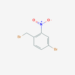 4-Bromo-1-(bromomethyl)-2-nitrobenzene