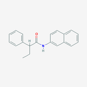 molecular formula C20H19NO B5139805 N-(naphthalen-2-yl)-2-phenylbutanamide 