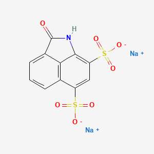 molecular formula C11H5NNa2O7S2 B5140861 disodium;2-oxo-1H-benzo[cd]indole-6,8-disulfonate 