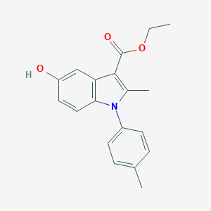 ethyl 5-hydroxy-2-methyl-1-(4-methylphenyl)-1H-indole-3-carboxylate