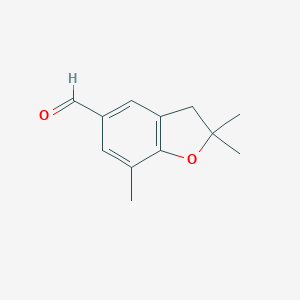 2,2,7-Trimethyl-2,3-dihydro-1-benzofuran-5-carbaldehyde
