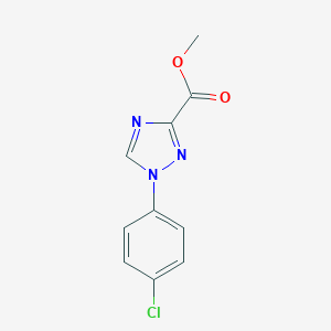 methyl 1-(4-chlorophenyl)-1H-1,2,4-triazole-3-carboxylate