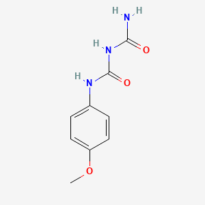 molecular formula C9H11N3O3 B5141596 1-Carbamoyl-3-(4-methoxyphenyl)urea CAS No. 14032-35-0