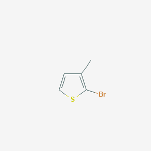 molecular formula C5H5BrS B051420 2-Bromo-3-methylthiophene CAS No. 14282-76-9