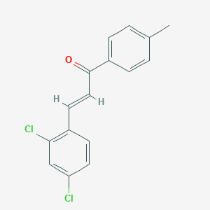 3-(2,4-Dichlorophenyl)-1-(4-methylphenyl)prop-2-en-1-one