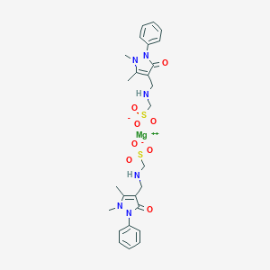 molecular formula C₂₆H₃₂MgN₆O₈S₂ B051434 Metamizole magnesium CAS No. 63372-86-1