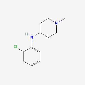 molecular formula C12H17ClN2 B5143466 N-(2-chlorophenyl)-1-methylpiperidin-4-amine 