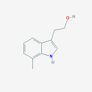 molecular formula C11H13NO B051440 2-(7-Methyl-1H-indol-3-YL)ethanol CAS No. 39232-85-4