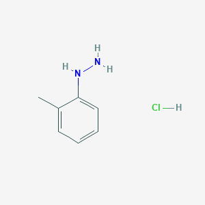 molecular formula C7H11ClN2 B051442 o-Tolylhydrazine hydrochloride CAS No. 635-26-7