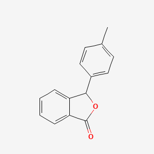 molecular formula C15H12O2 B5144247 1(3H)-Isobenzofuranone, 3-(4-methylphenyl)- CAS No. 21615-75-8