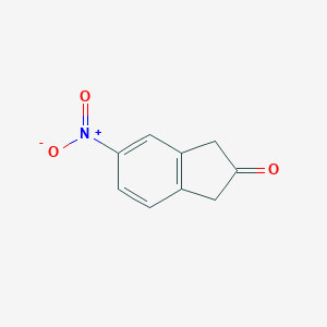 molecular formula C9H7NO3 B051443 5-Nitro-2-indanone CAS No. 116530-60-0