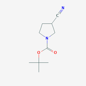 molecular formula C10H16N2O2 B051446 1-N-Boc-3-Cyanopyrrolidine CAS No. 476493-40-0