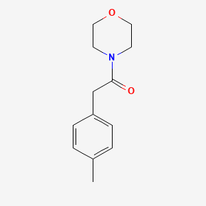 molecular formula C13H17NO2 B5144722 1-Morpholin-4-yl-2-p-tolyl-ethanone 