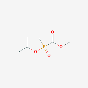 molecular formula C6H13O4P B5145132 Methyl [methyl(propan-2-yloxy)phosphoryl]formate 