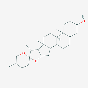 molecular formula C₂₇H₄₄O₃ B051453 Tigogenin CAS No. 77-60-1