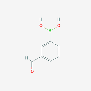 molecular formula C7H7BO3 B051456 3-甲酰基苯硼酸 CAS No. 87199-16-4