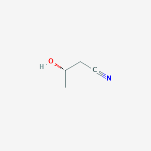 molecular formula C4H7NO B051463 (S)-3-Hydroxybutanenitrile CAS No. 123689-95-2