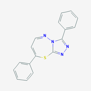 3,8-Diphenyl[1,2,4]triazolo[3,4-b][1,3,4]thiadiazepine