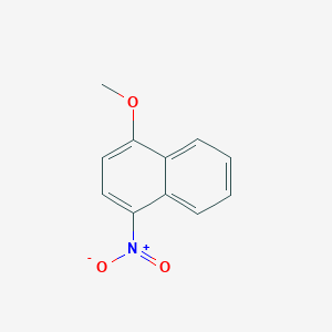 molecular formula C11H9NO3 B051467 1-Methoxy-4-nitronaphthalene CAS No. 4900-63-4