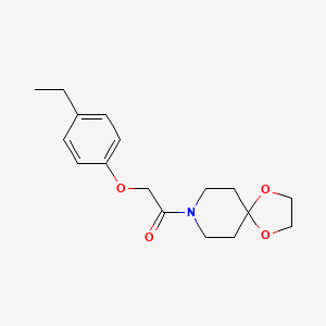 8-[(4-ethylphenoxy)acetyl]-1,4-dioxa-8-azaspiro[4.5]decane