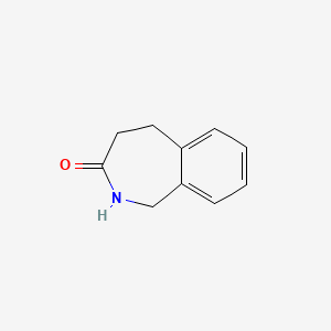 molecular formula C10H11NO B5147029 1,2,4,5-tetrahydro-3H-2-benzazepin-3-one 
