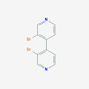 molecular formula C10H6Br2N2 B514718 3,3'-Dibromo-4,4'-bipyridine CAS No. 69112-08-9