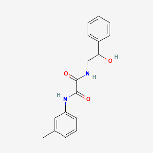molecular formula C17H18N2O3 B5147207 N-(2-hydroxy-2-phenylethyl)-N'-(3-methylphenyl)oxamide 