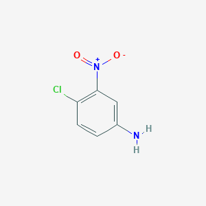 molecular formula C6H5ClN2O2 B051477 4-Chloro-3-nitroaniline CAS No. 635-22-3