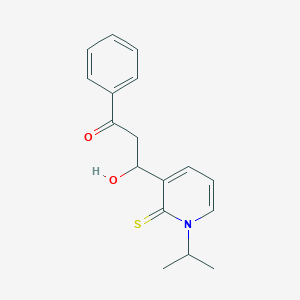 3-Hydroxy-3-(1-isopropyl-2-thioxo-1,2-dihydro-3-pyridinyl)-1-phenyl-1-propanone