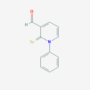 1-Phenyl-2-selenoxo-1,2-dihydropyridine-3-carbaldehyde