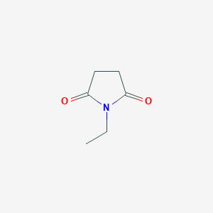 molecular formula C6H9NO2 B051488 N-乙基琥珀酰亚胺 CAS No. 2314-78-5