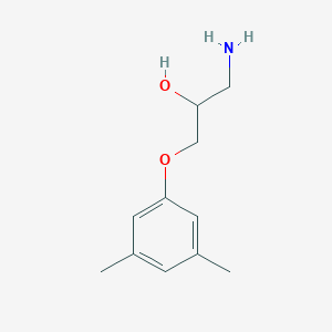 molecular formula C11H17NO2 B051489 1-氨基-3-(3,5-二甲基苯氧基)丙醇 CAS No. 66766-07-2