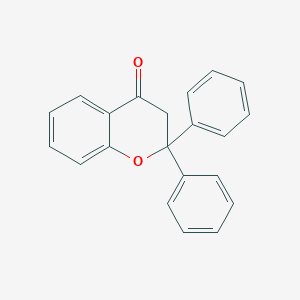 molecular formula C21H16O2 B514962 2-Phenylflavanone 